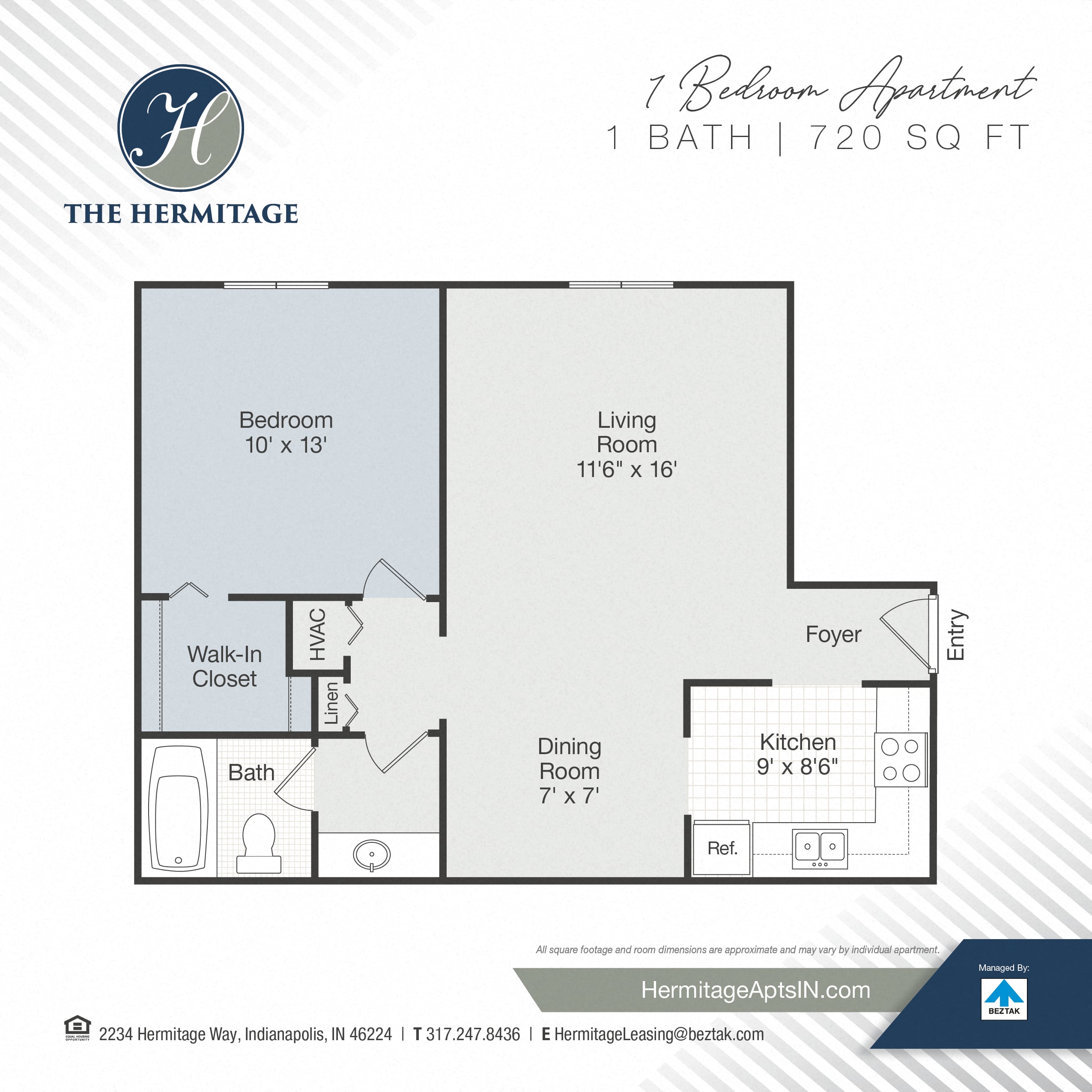 The Hermitage floor plan